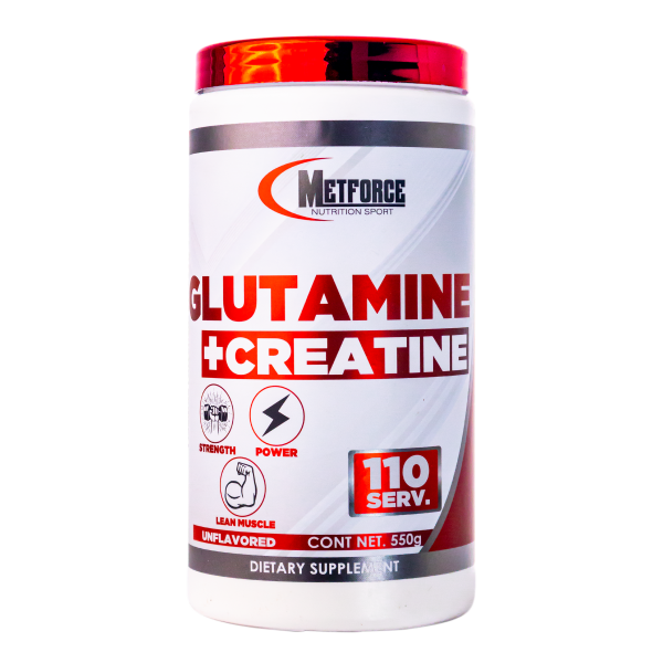 Glutamina más Creatina de 110 servicios