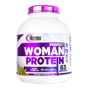 Bote de proteína especializada en mujeres con 83 servicios